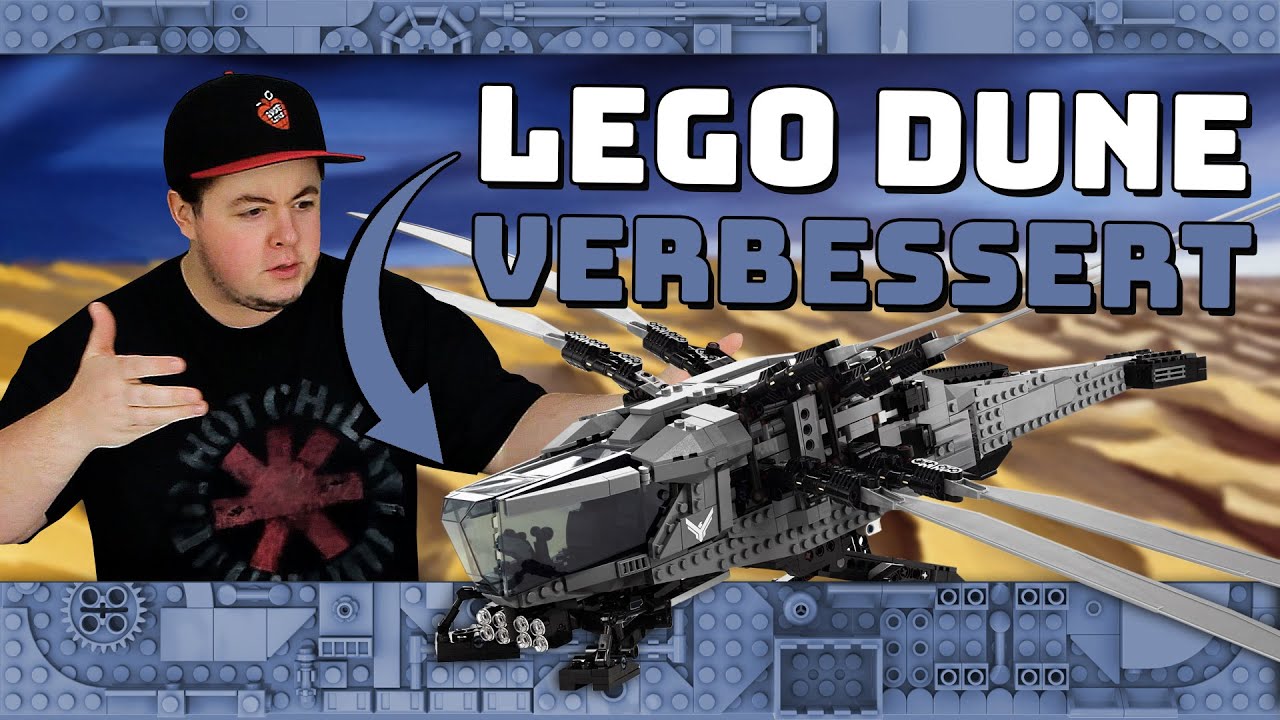 Ihr MÜSST das mit eurem LEGO Ornithopter machen!! 🚁 | LEGO Dune 10327