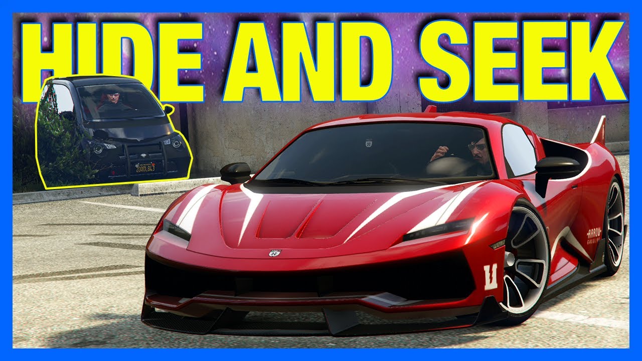 GTA 5 Online : HIDE AND SEEK!! [Autoshop Edition]