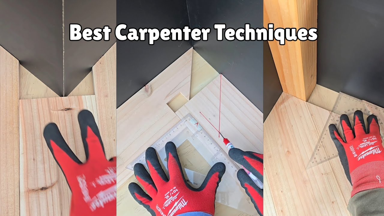 Flawless Carpentry Layout & Techniques You NEED to Know #woodworking #tips #how