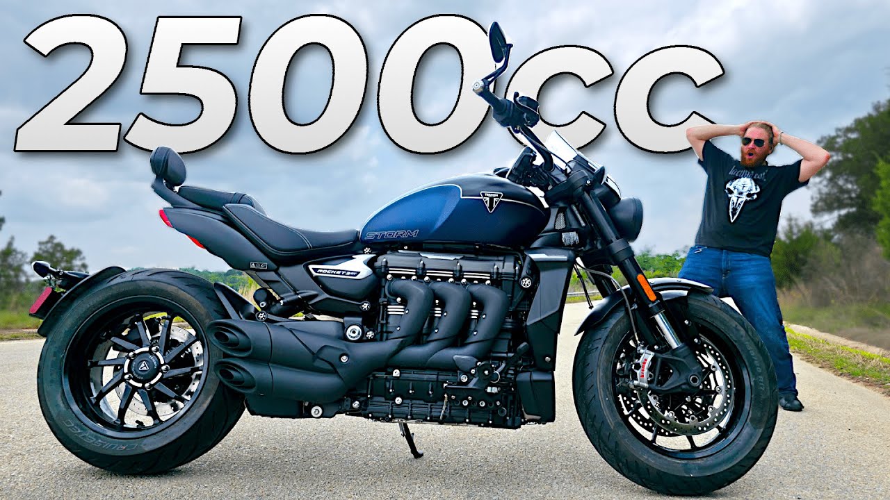 The Triumph Rocket 3 Will Make Harley Riders CRY!!!