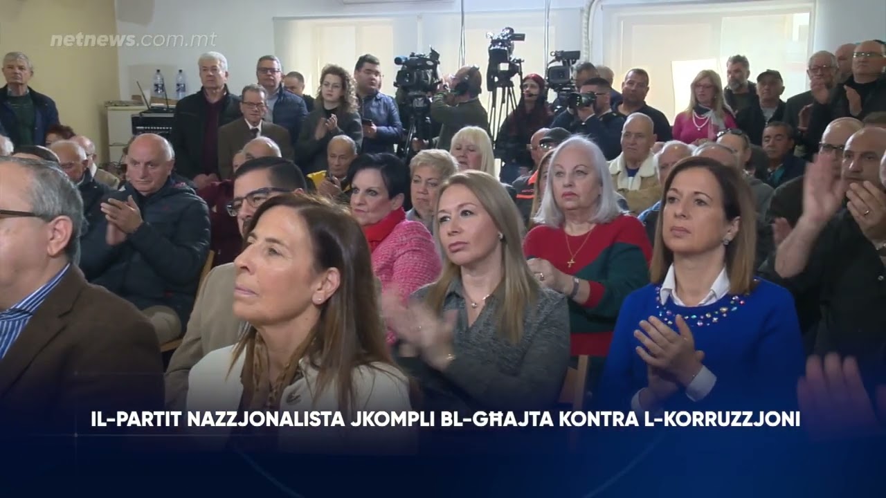 Il-Partit Nazzjonalista jkompli bl-għajta kontra l-korruzzjoni