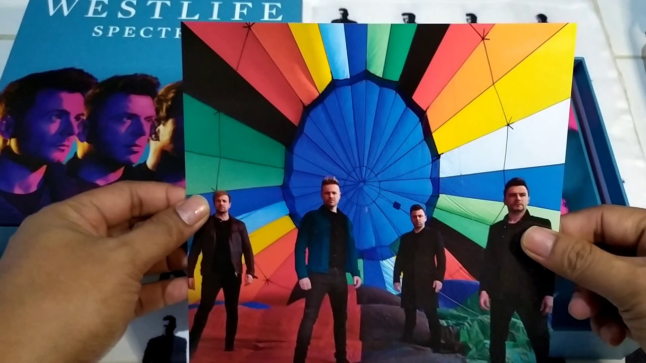 Westlife Spectrum Album Box Set Unboxing