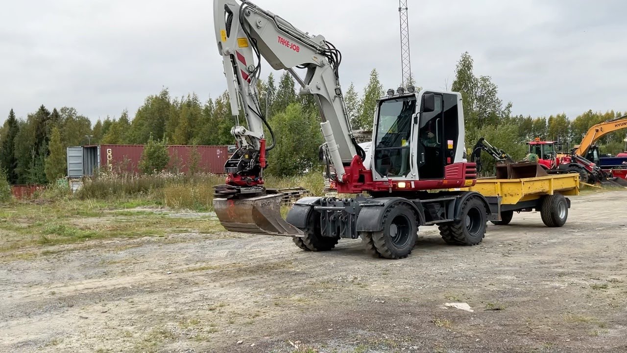 Köp Hjulgrävmaskin Takeuchi TB295W på Klaravik
