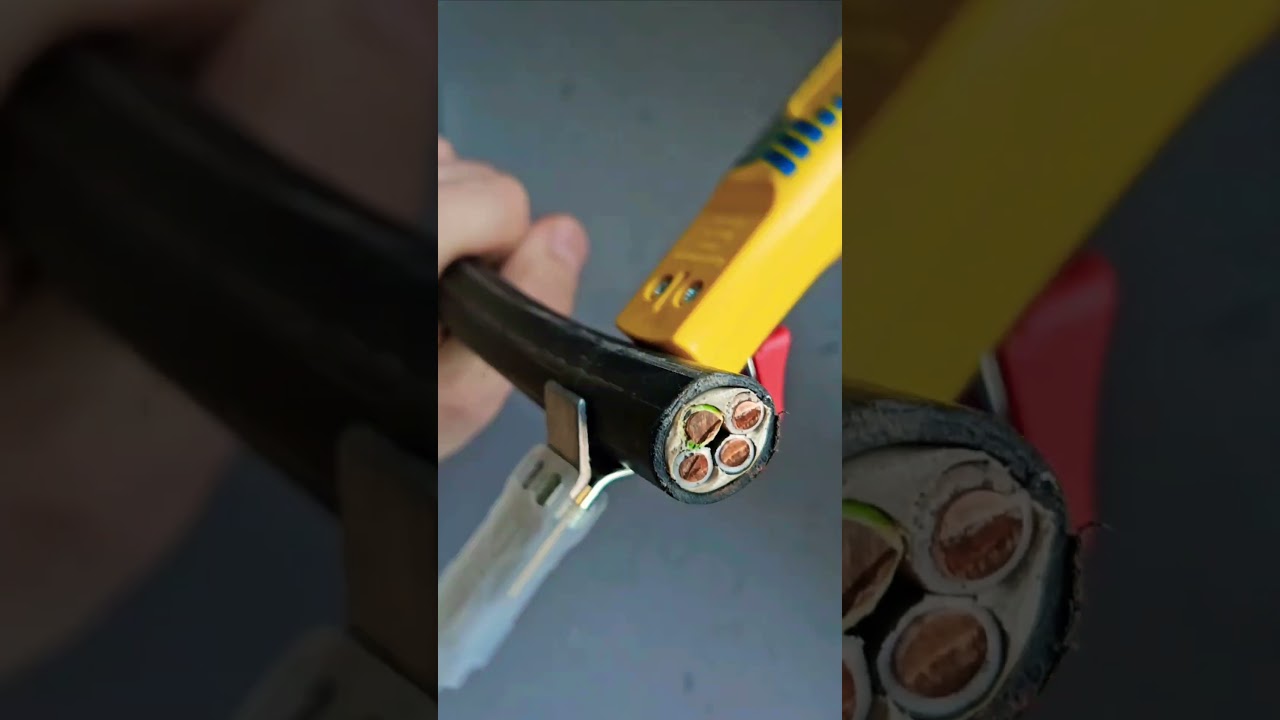 #work #tool #tip #electrician #electro #electric #cable #cut #power #energy #easy #safety #fast #top