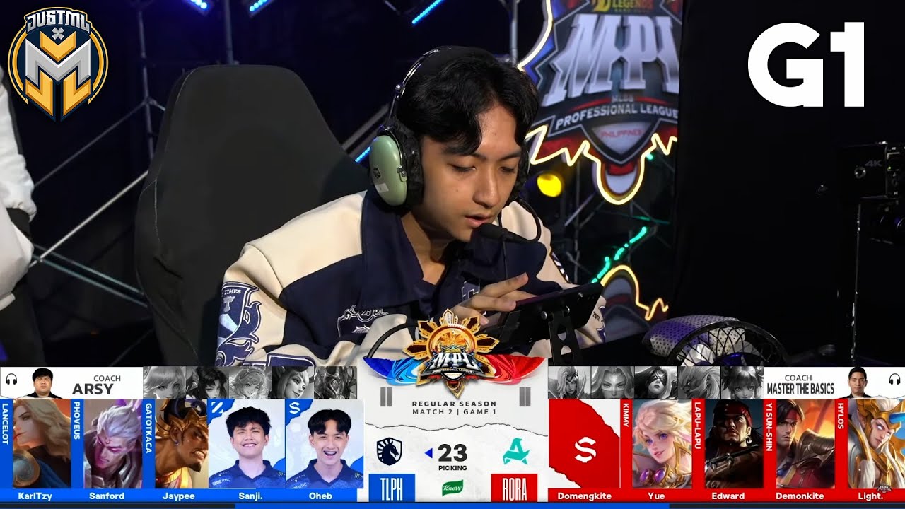 TLPH VS RORA GAME 1 | WEEK 2 DAY 1 | MPL PH SEASON 16