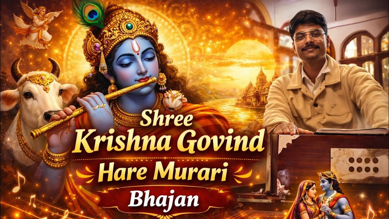 Shri Krishna Govind Hare Murari || Avinash Jha Krishna Bhajans