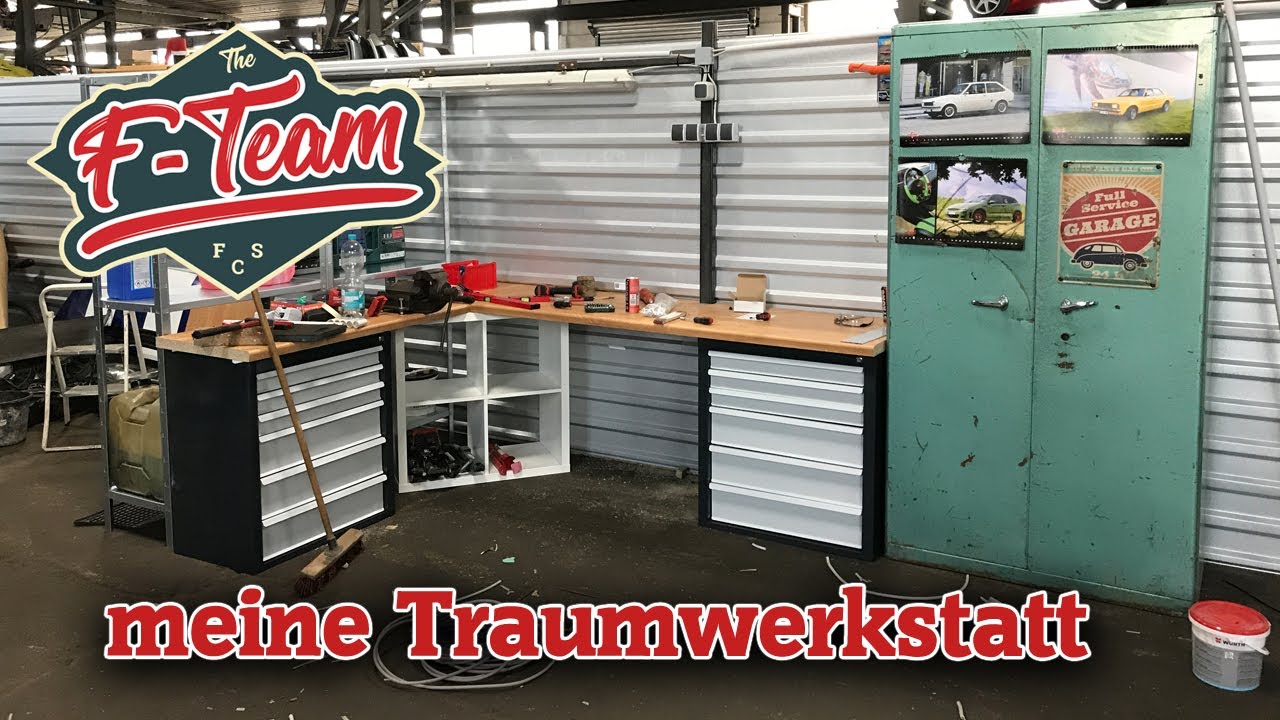 Hallenumbau Teil 1 | ich richte mir MEINE Traumwerkstatt ein | the F-Team