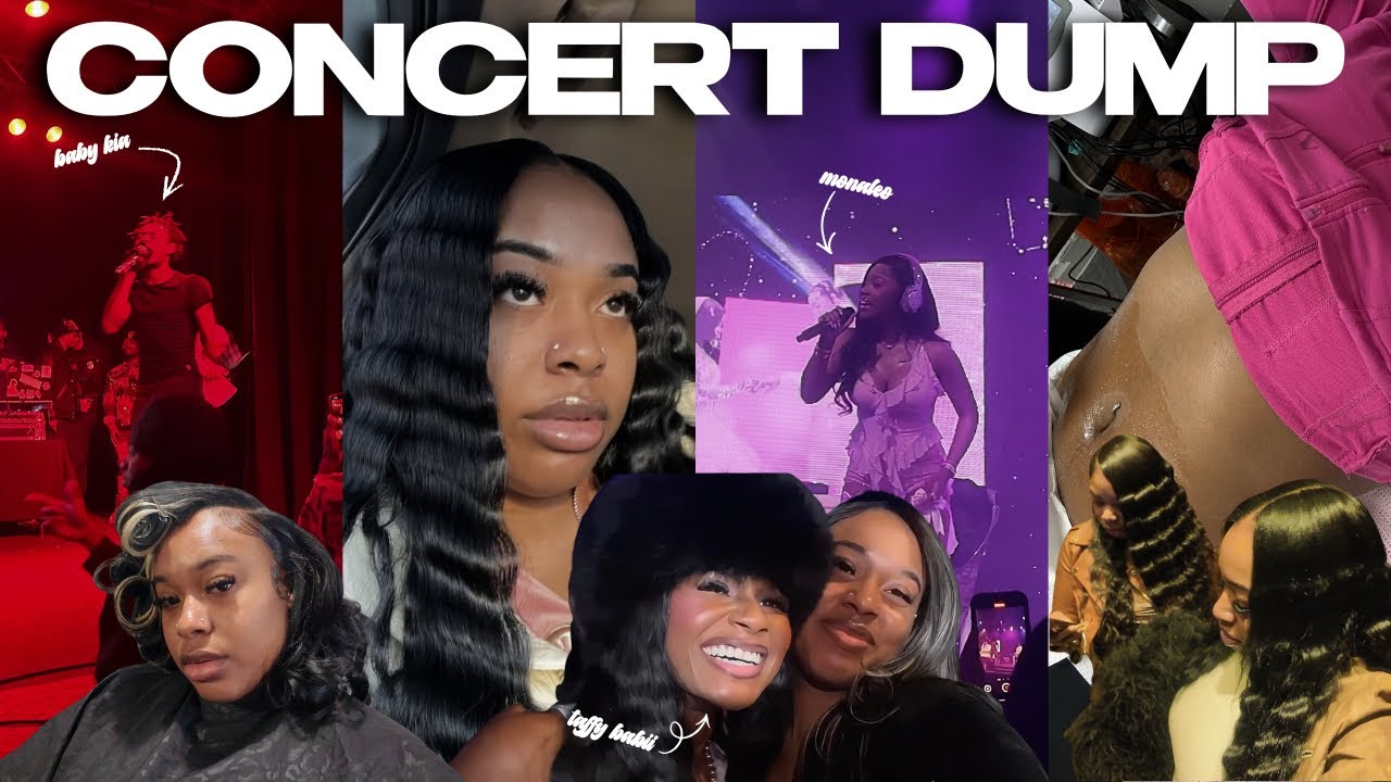 VLOG: spend two weeks with me! monaleo tour, baby kia show, yfn lucci w/ omb peezy, taffy babii live