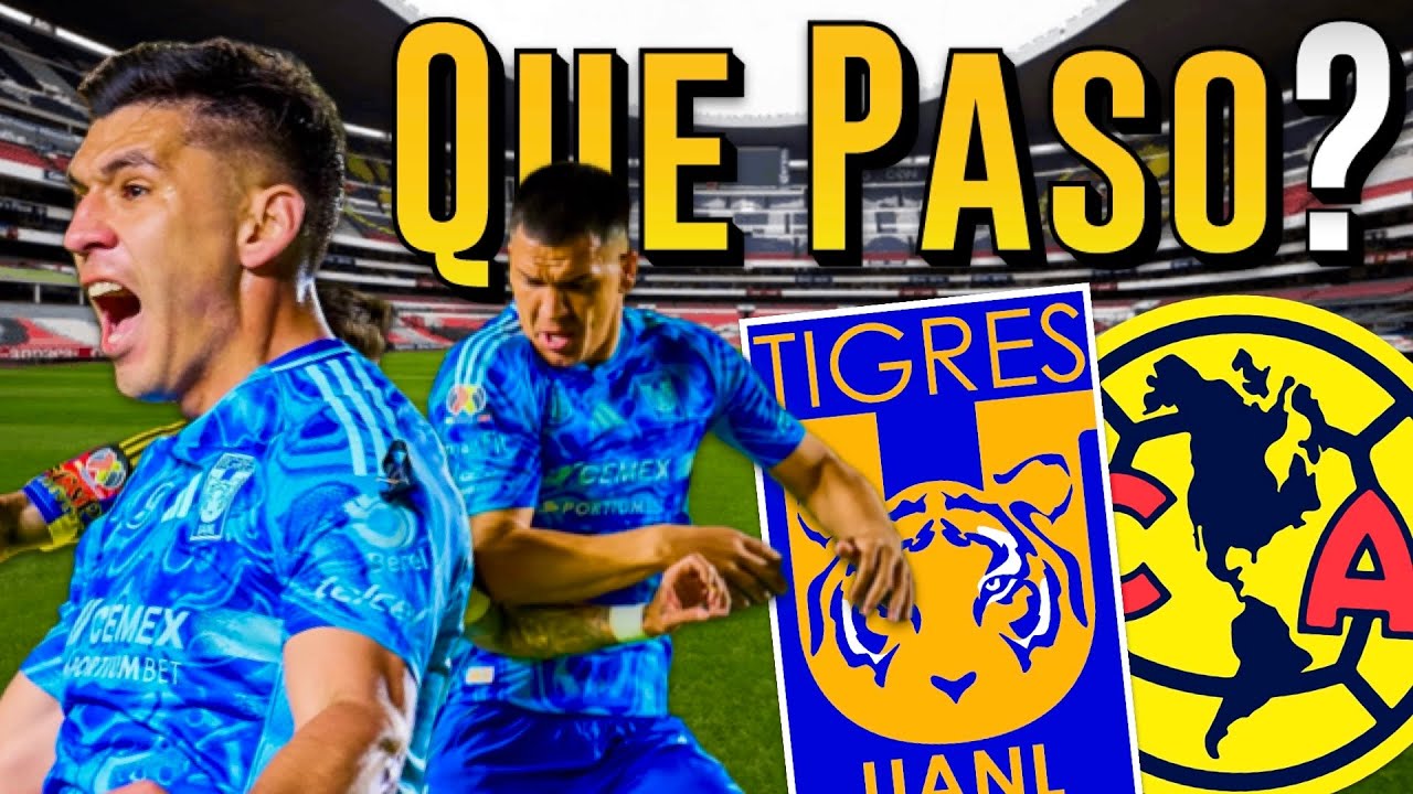🔥TIGRES HUMILLA AL AMÉRICA 1-4 DE VISITANTE!! 🐯🔥