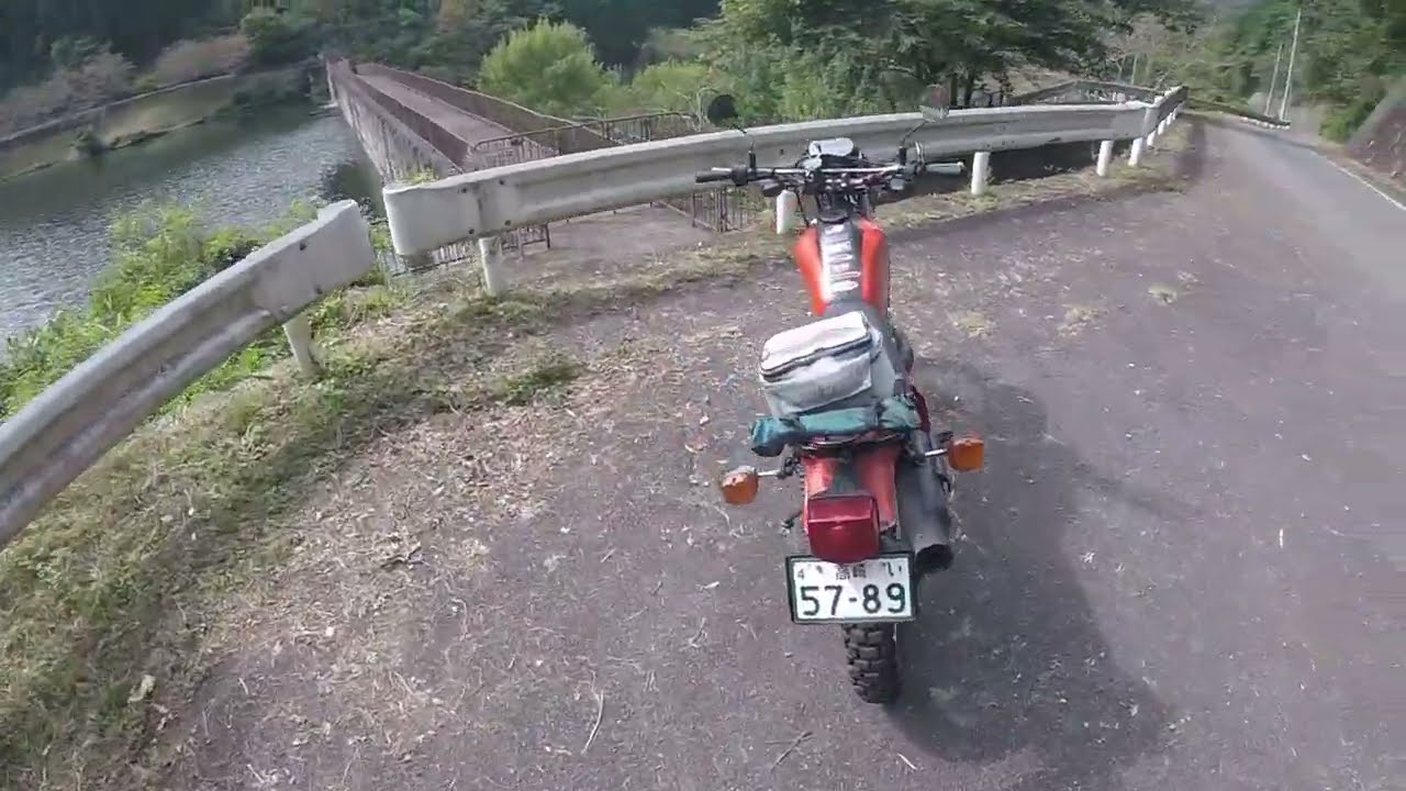 XL500Sで林道探索行ってみた　その１