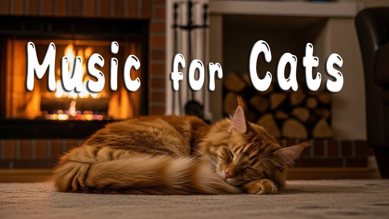 🎵 Healing Cats Music 🐈 Anti-Anxiety Chill Music for Cat Sleep, Meditation, Relax