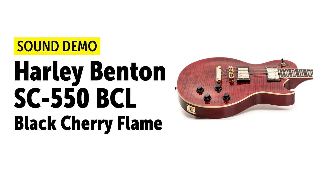 Harley Benton SC-550 - Sound Demo (no talking)