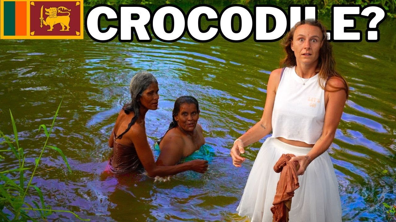 Taking A Bath With Locals in Sri Lanka 🇱🇰