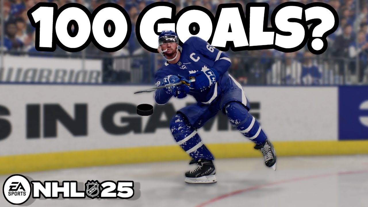 100 GOAL SEASON? - NHL 25 Be a Pro #16