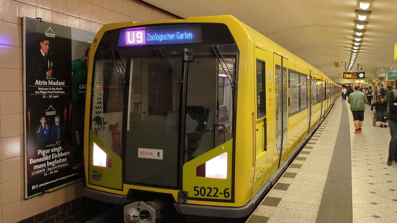U-Bahn Berlin|Aussetzer Wiederholung (#12) auf der U9 von Rathaus Steglitz bis Zoologischer Garten