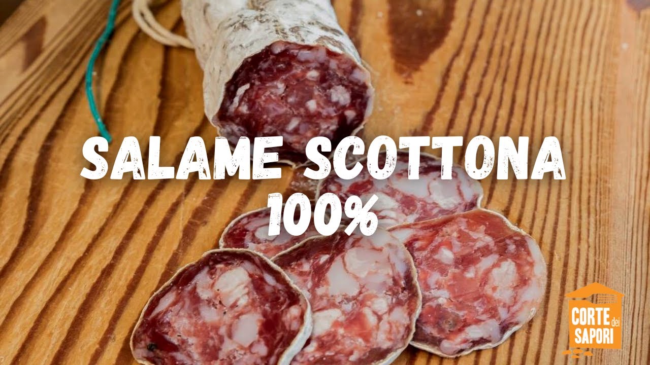 Il nostro salame 100% carne di manzo