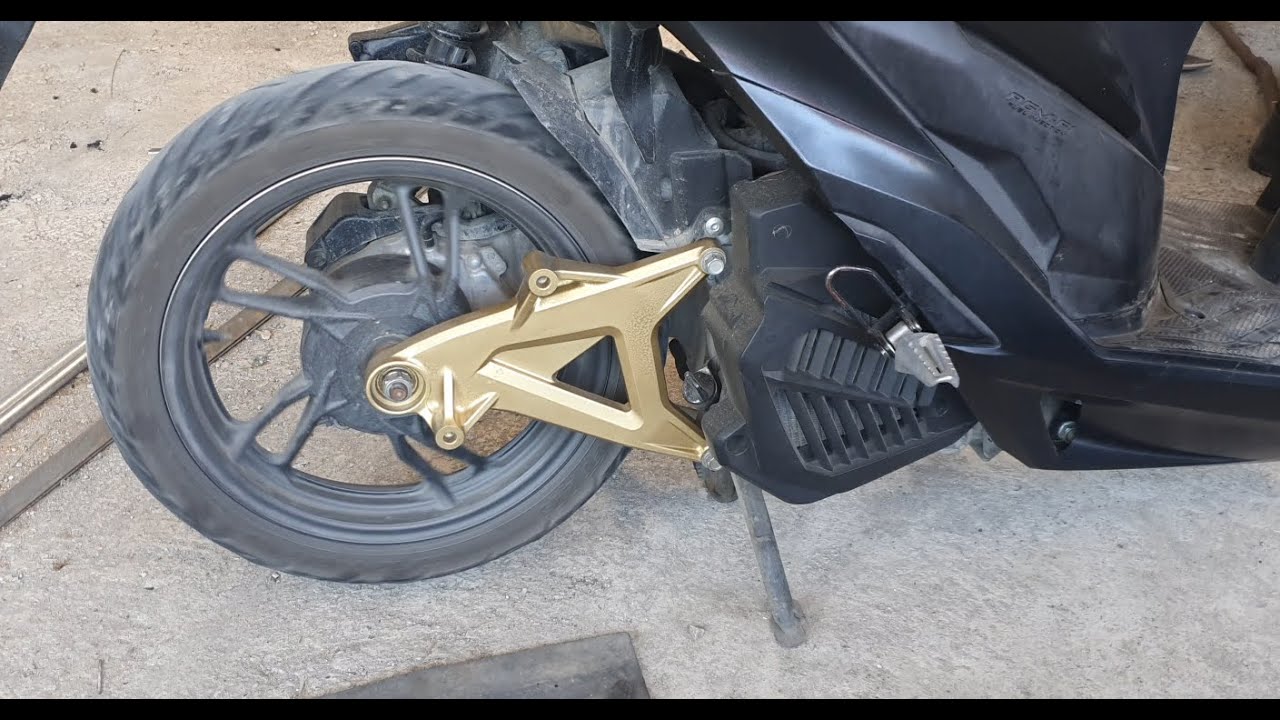 Paano pinturaan ang bracket ng gulong para madaling malinisan | 2021 honda click v.2