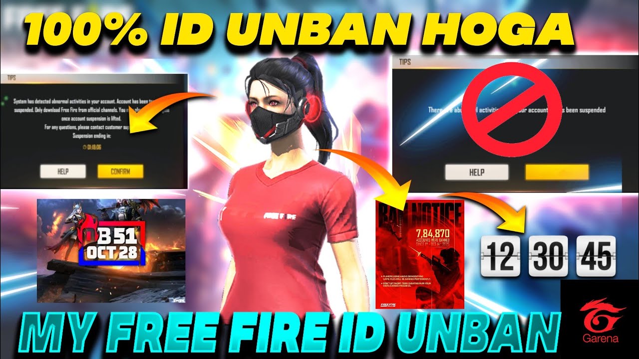 [OB51] UPDATE 🔥ALL ID UNBAN ON 28 OCTOBER | How to Recovery Suspended Account | Free Fire Id Unban