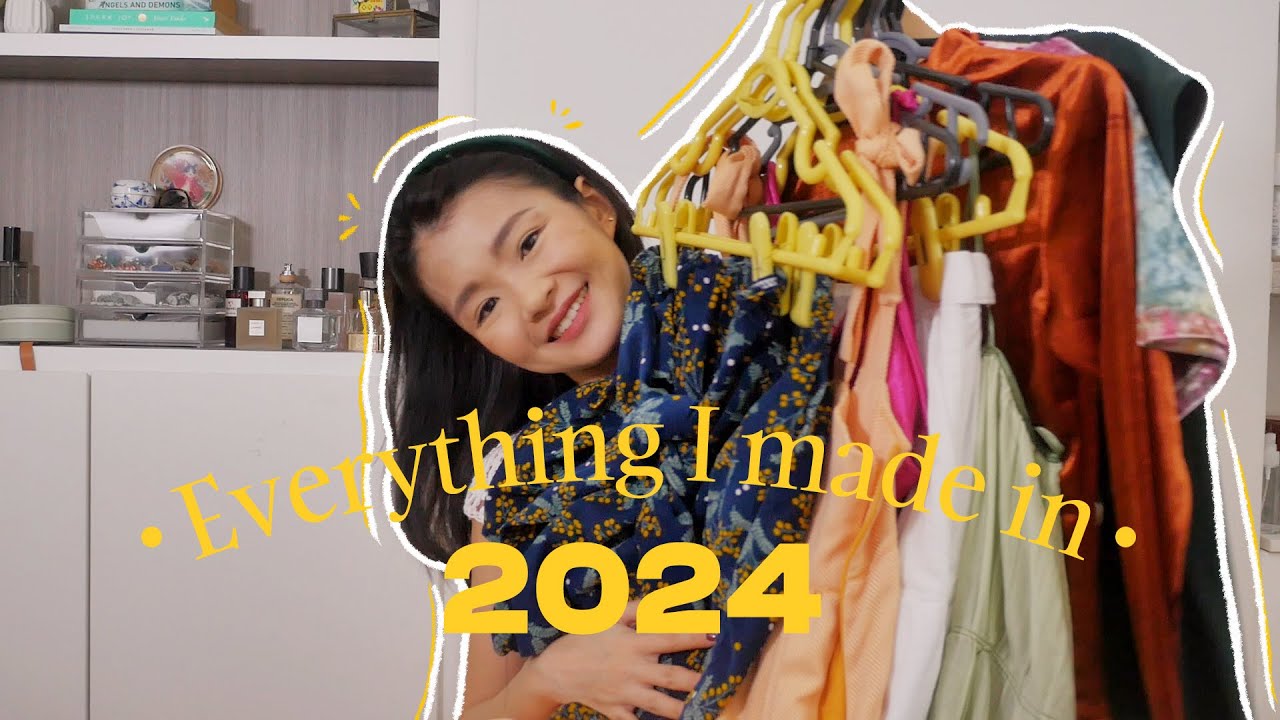 2024 Sewing Wrapped | Everything I made in my first year of sewing