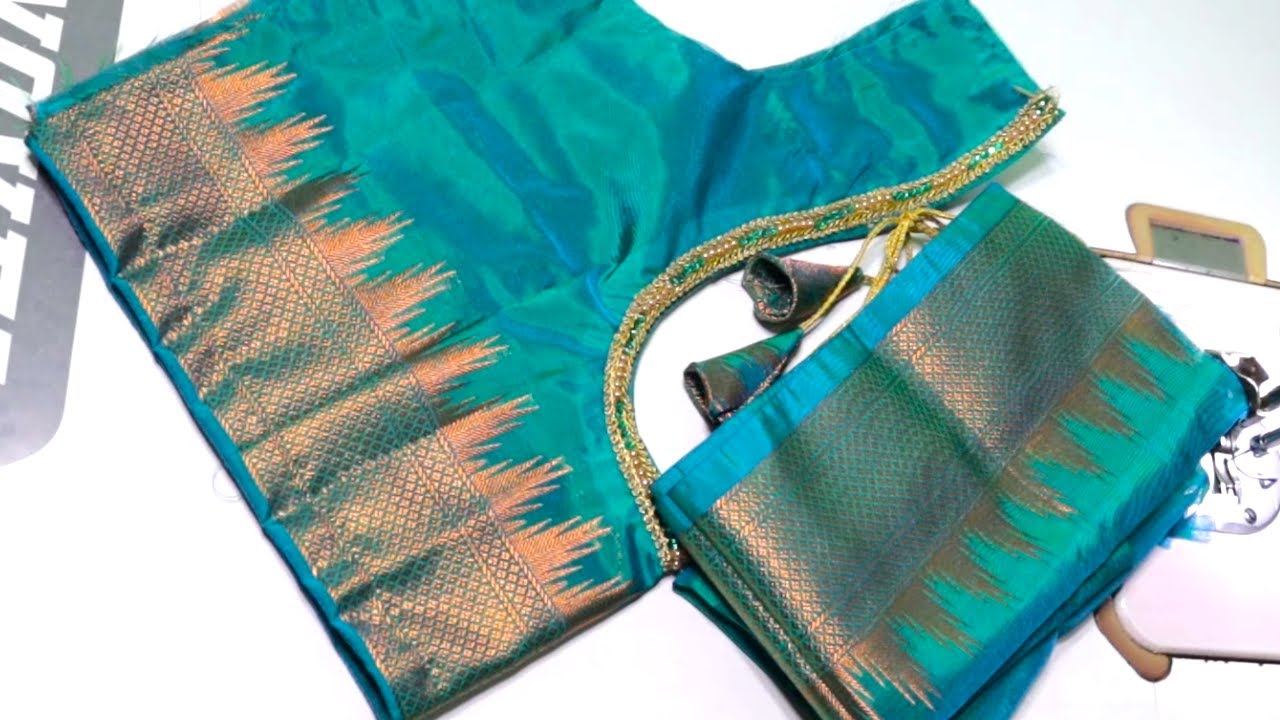 front side blouse designs | silk saree blouse designs