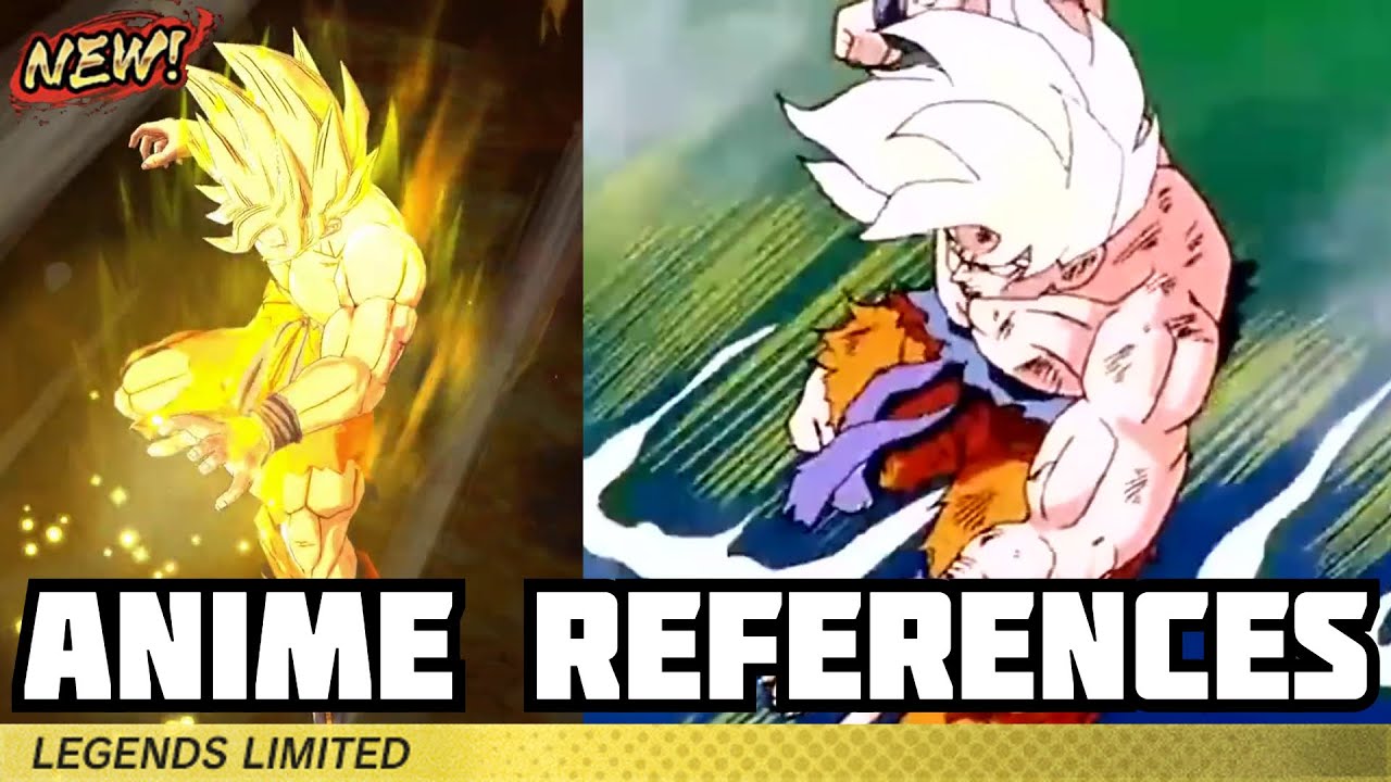 LF SUPER SAIYAN GOKU! REFERENCES ( SIDE BY SIDE ) DRAGON BALL LEGENDS