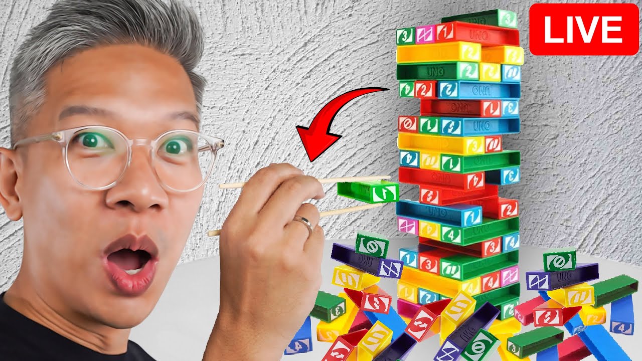 MAIN UNO STACKO PAKAI SUMPIT!!