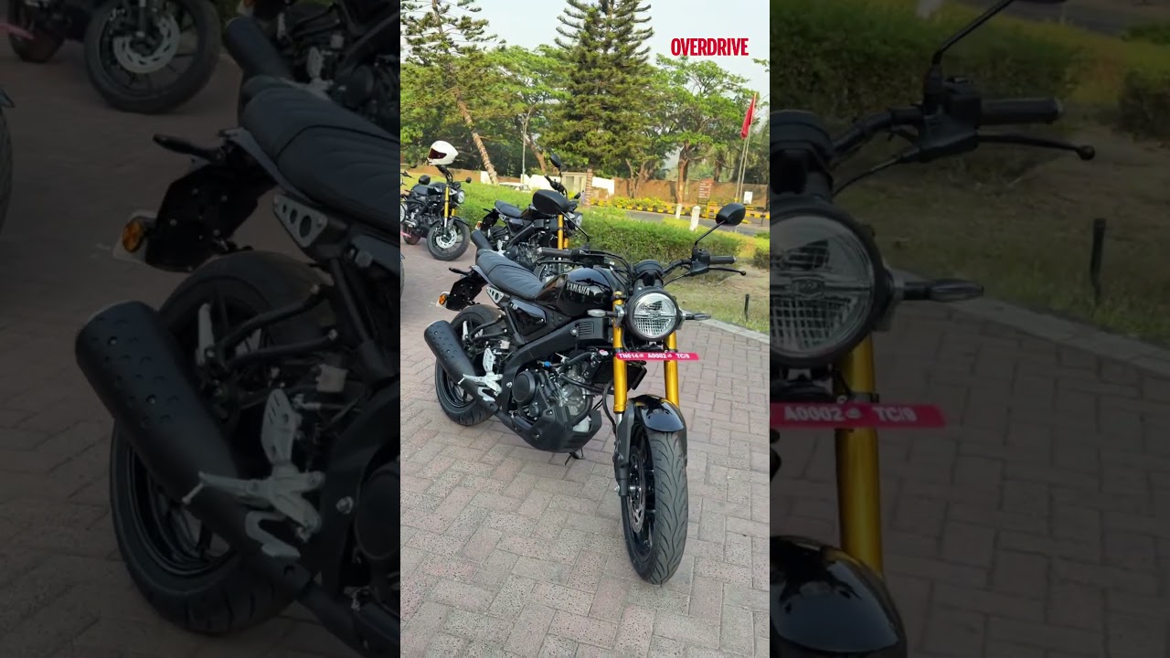 Yamaha XSR 155 теперь в черном цвете #overdrive