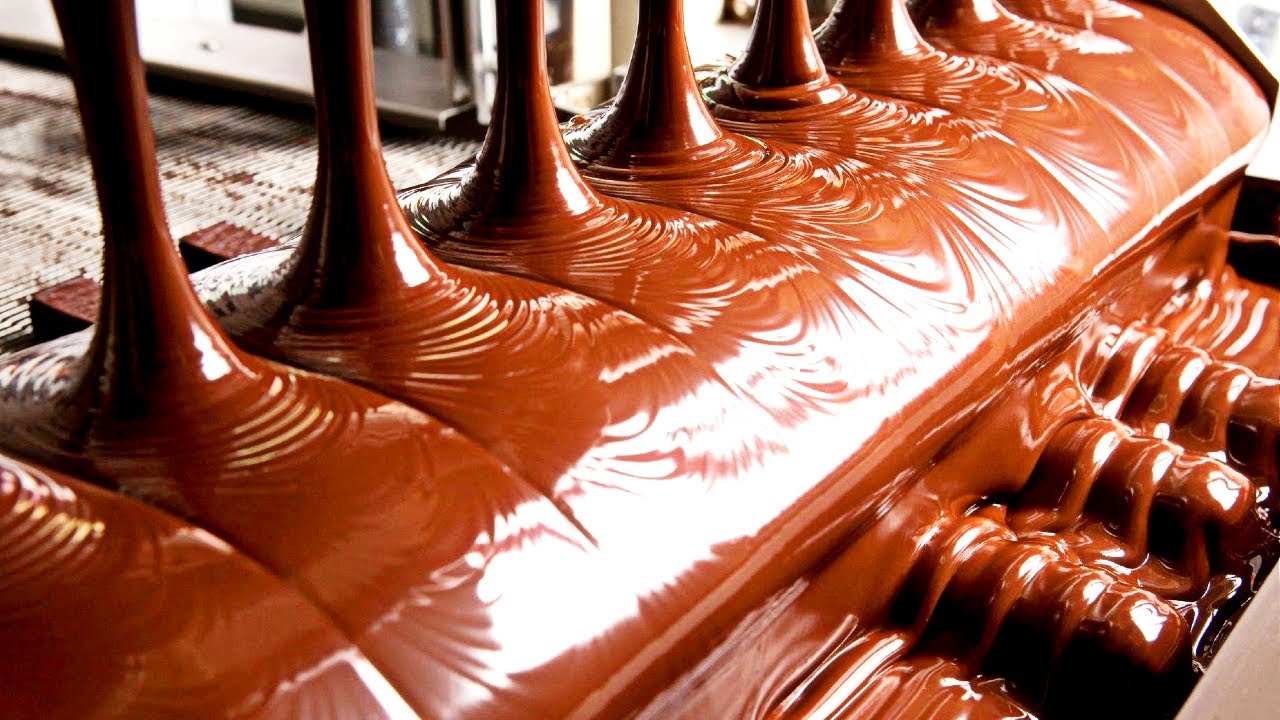 COMO se HACE el CHOCOLATE con leche🍫 | INCREÍBLES FABRICAS de tabletas de CHOCOLATE