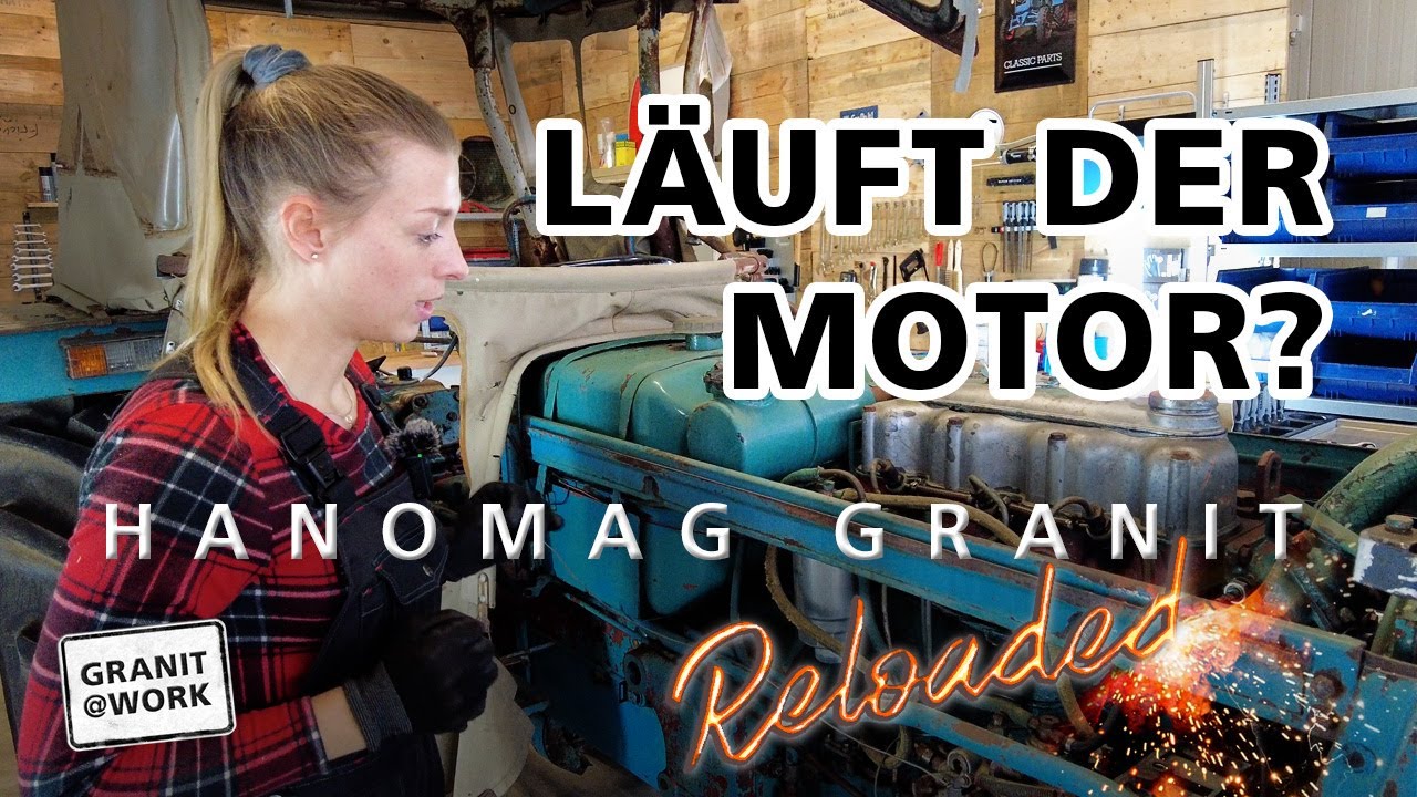 Hat der Schlepper einen Motorschaden? Oder springt er an? / Gewinnspiel / Hanomag Granit Reloaded 03