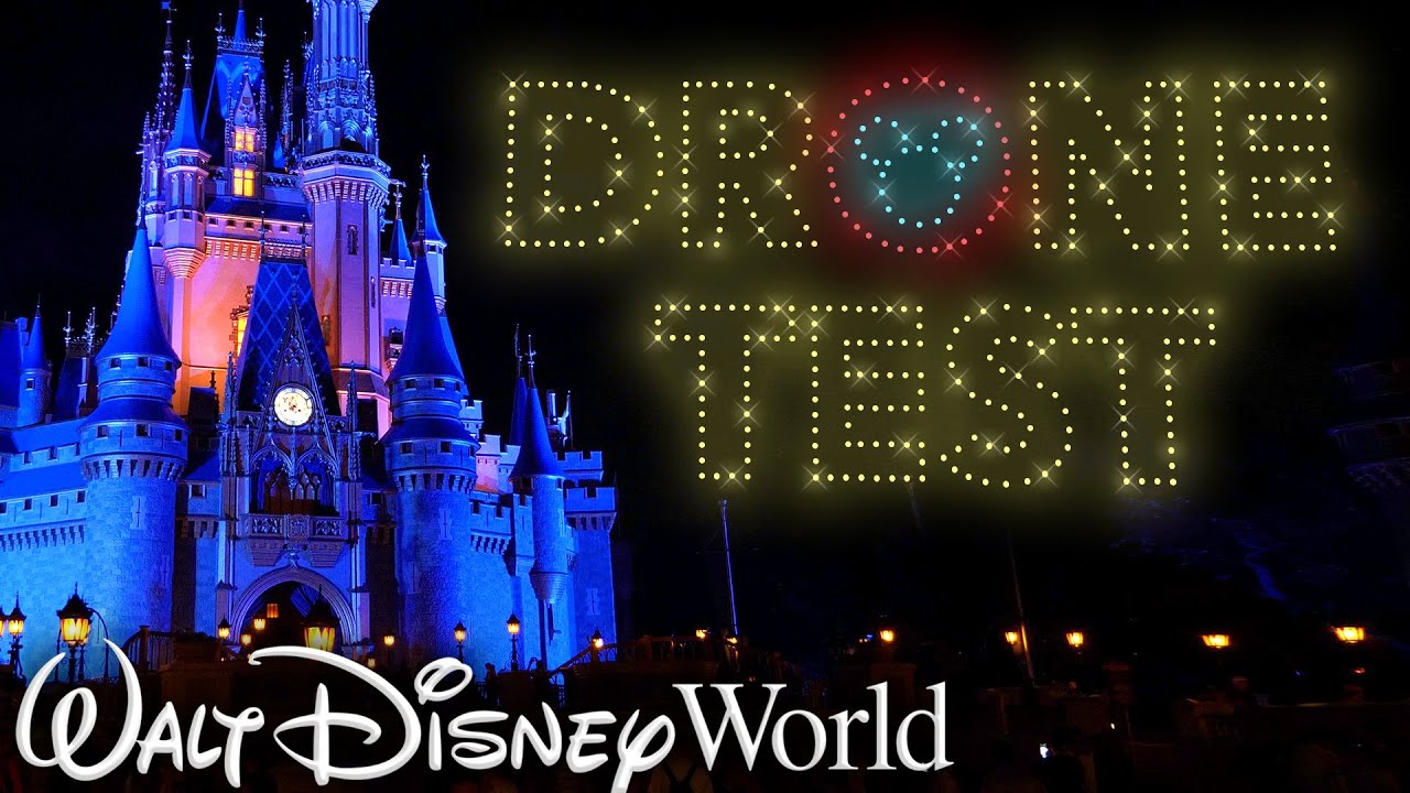 DRONE SHOW TESTING at Walt Disney World?! - Disney News