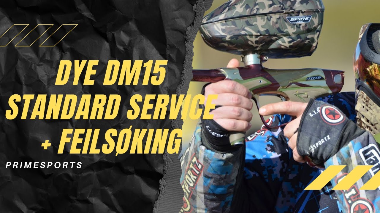 Dye DM15 Service - Primesports.no