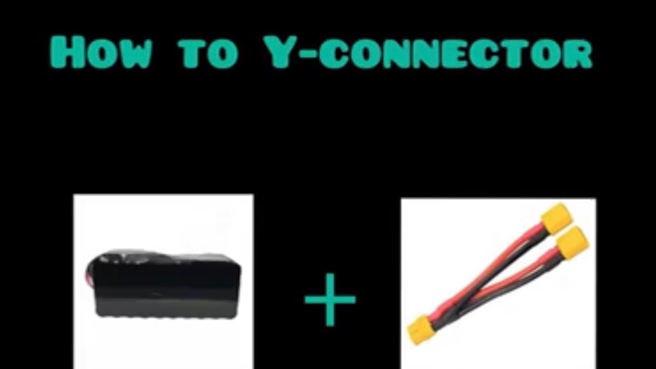 How to extra battery Y-connector for electric scooters - extra range