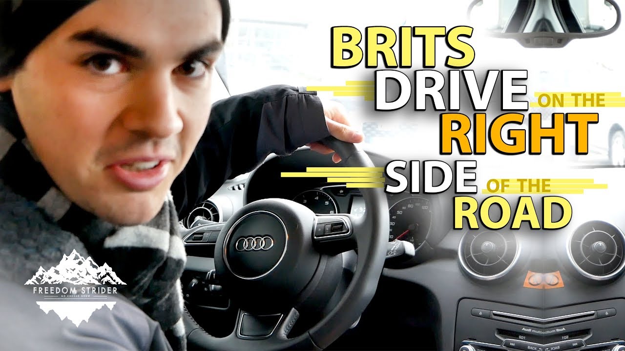 Brits Drive on the 'Right' Side of the Road for the First Time - Sweden, Malmo