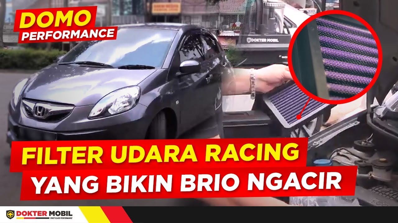 Test Drive !! Honda Brio Dengan Filter Udara Racing Raemco - Dokter Mobil Indonesia