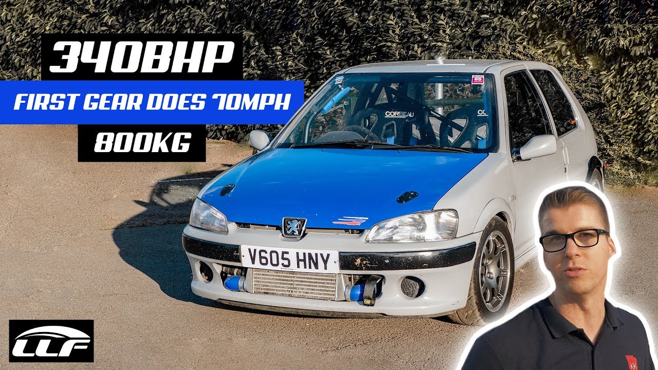 Гарри сошел с ума! PEUGEOT 106 TURBO мощностью 340 л.с.