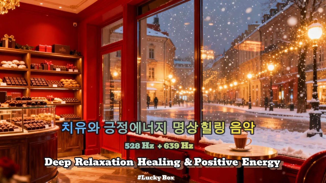 치유와 긍정 에너지 힐링 음악 528Hz + 639Hz 🕊️ 마음 안정 · 명상 · 수면 · 풍요🕊️ Healing Frequency Music | Positive Energy