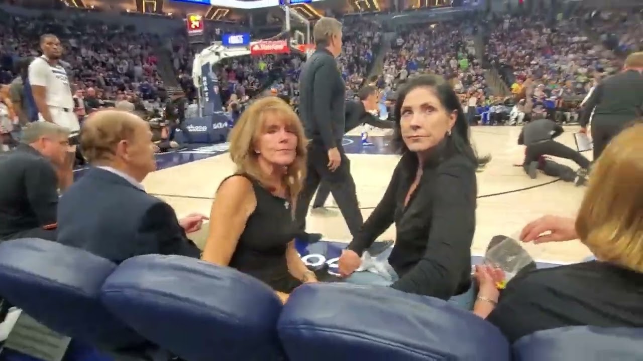 Spectator Rushes the Court at NBA Playoff Game @ Target Center @ Minneapolis, MN  April 23, 2022