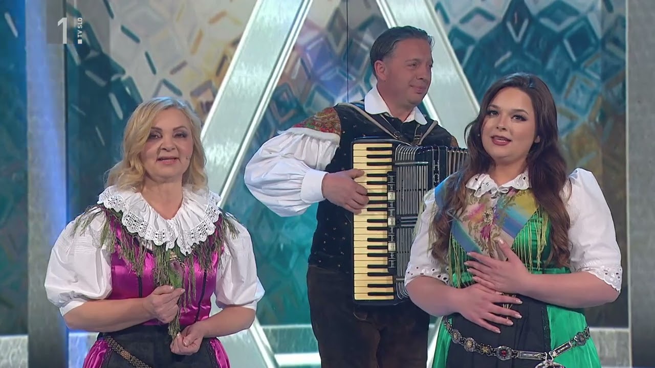 ANSAMBEL HERVOL IN TERCET ORIGINALI: GOLOBICA (nastop iz oddaje Glasbeni pozdrav  na TV SLO1)