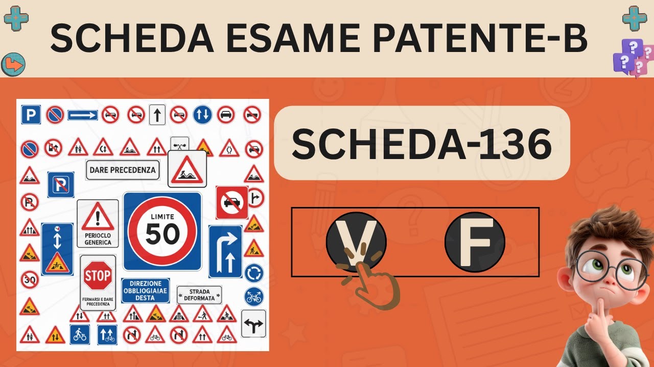 QUIZ PATENTE B n.136 | Verso il traguardo 140! | 13 Marzo 2026