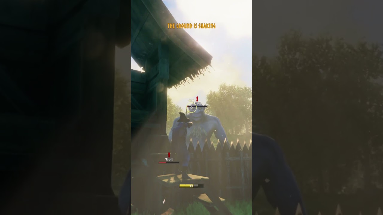 Can't believe the damage! - Valheim #valheimbuilding #shorts #valheim