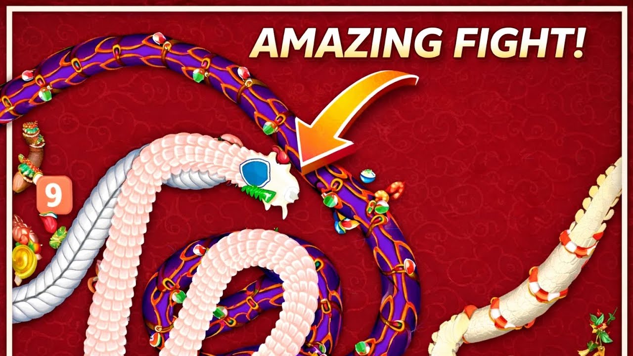 Worm Hunt fight mode game play