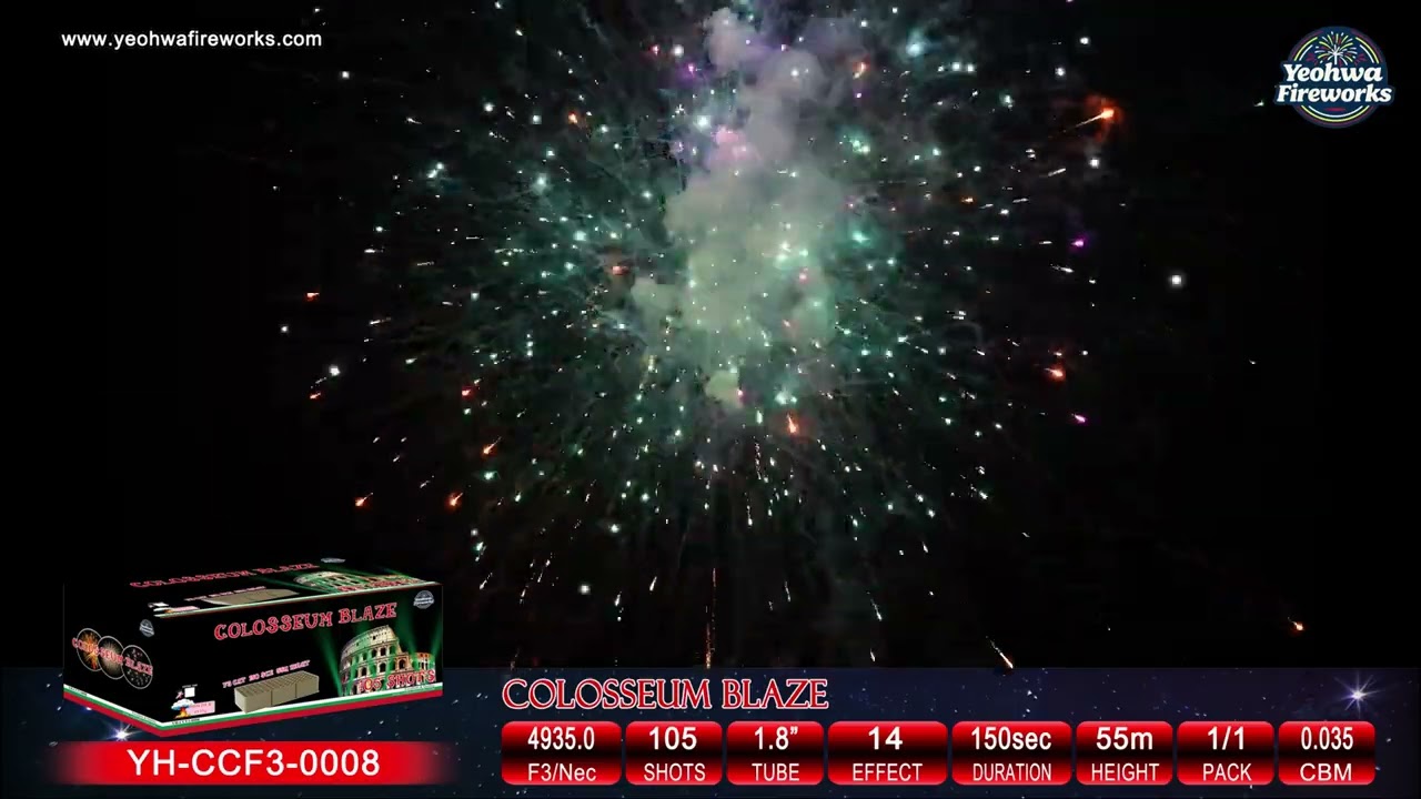 COLOSSEUM BLAZE --- Yeohwa Fireworks