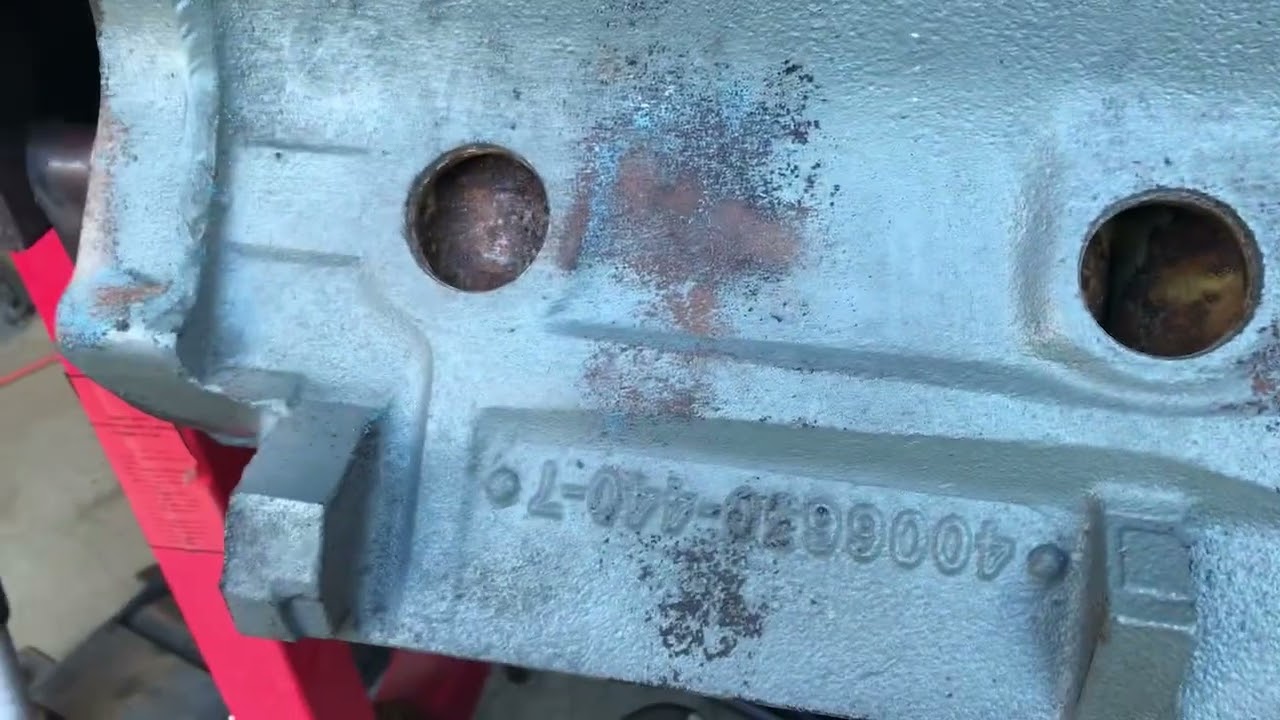 Rusty water jacket cleaning suggestions