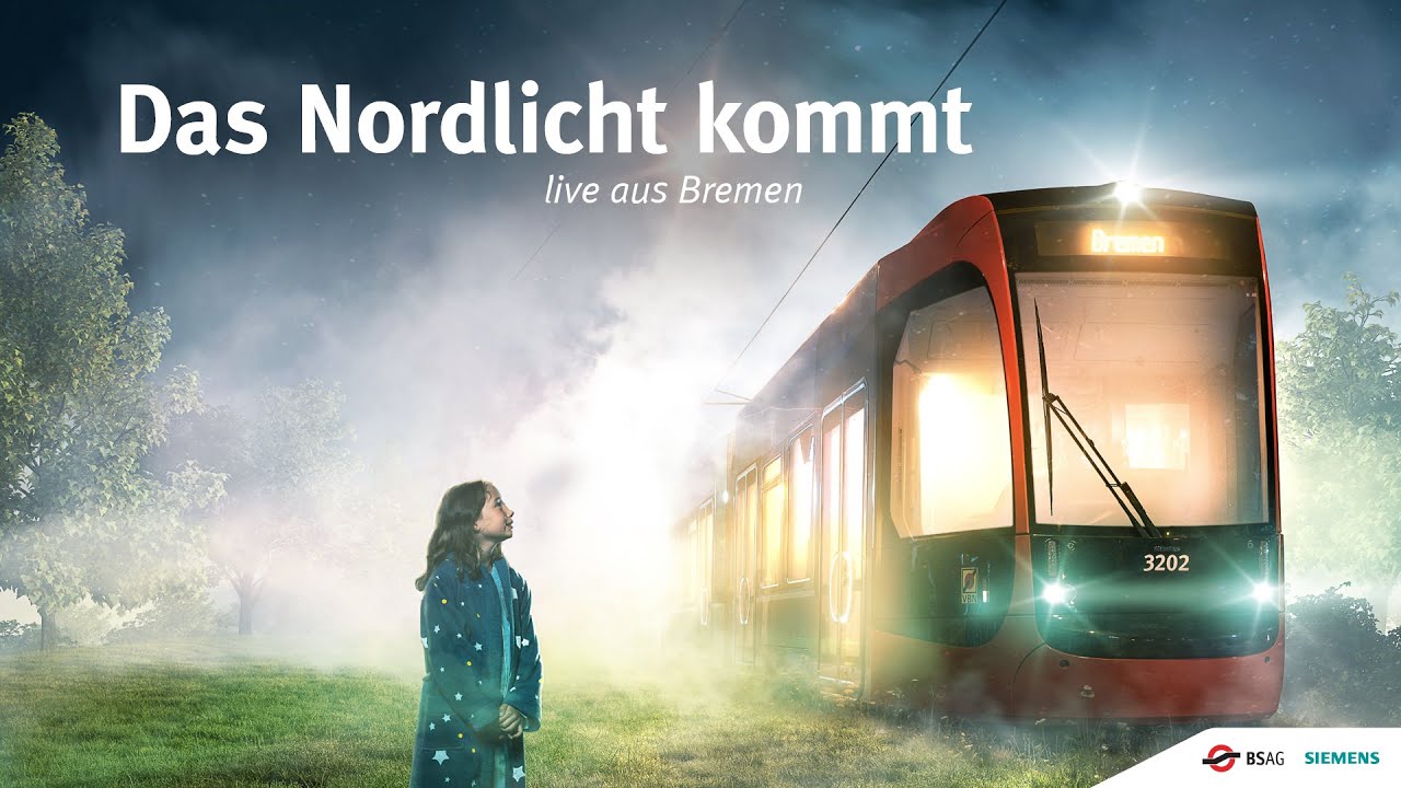 Das Nordlicht kommt - Bremens neue Straßenbahn – Livestream