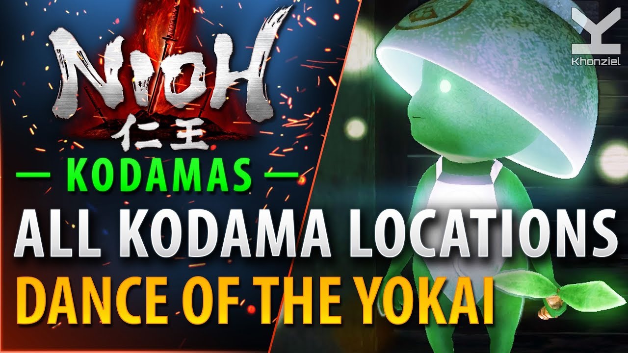 Nioh - All Kodamas Locations in Dance of the Yokai