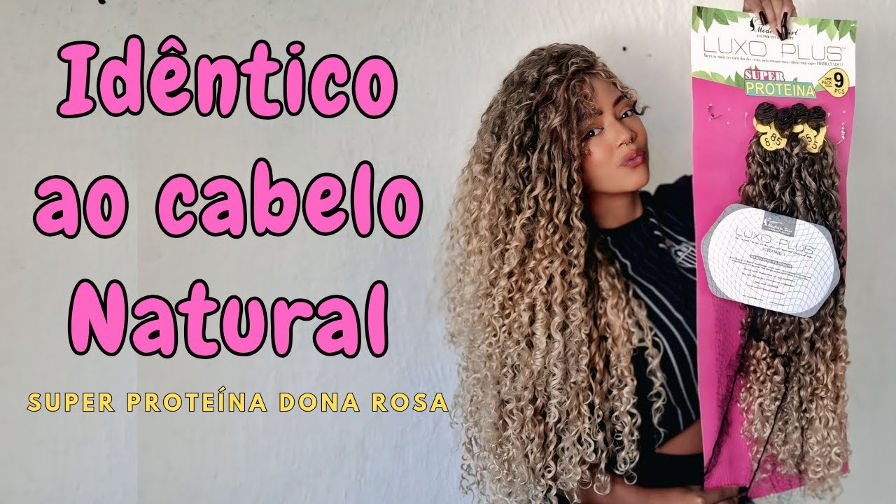Cabelo Super Proteína Dona Rosa/ primeiras impressões #cabelobiofibra