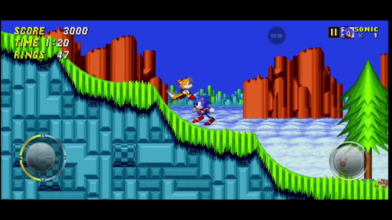 Hill top zone act 2 - sonic the hedgehog 2