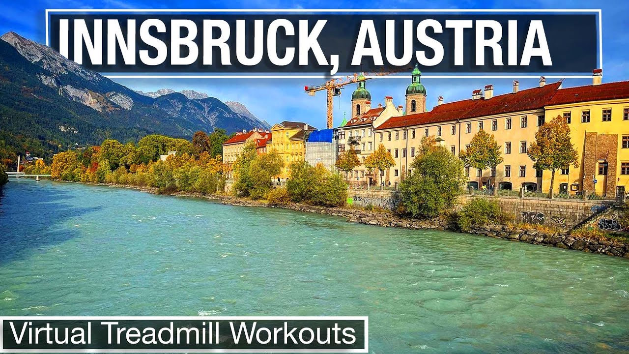 City Walks 4k - Innsbruck, Austria Walking Tour and Virtual Treadmill Walk