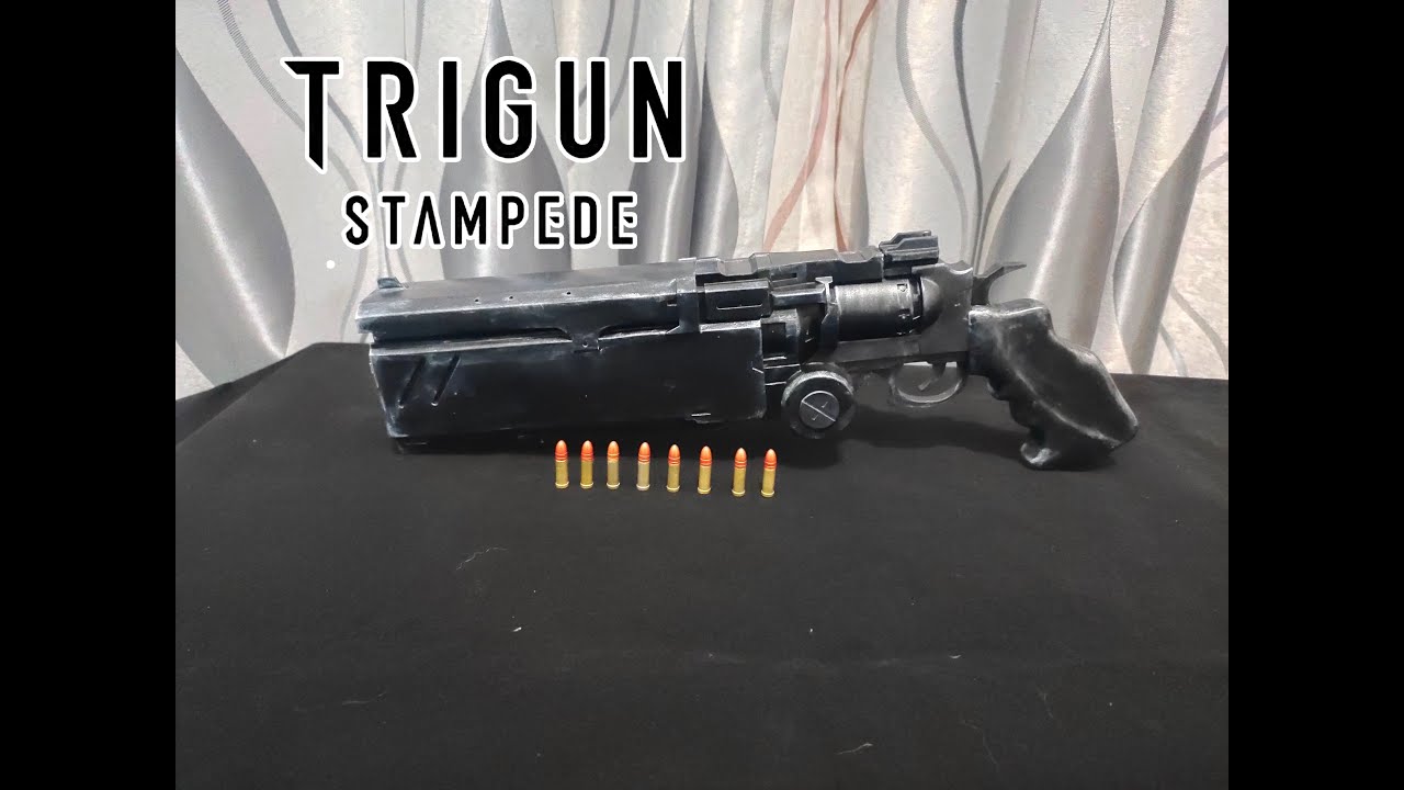 How to Make Trigun Vash's  Gun  with 3D printing | TRIGUN STAMPEDE 2023
