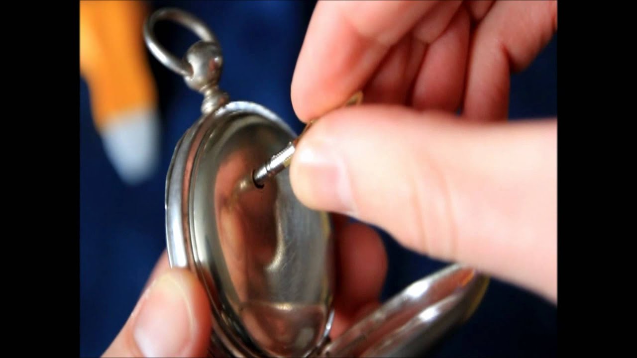 Elgin Pocket Watch Before and After